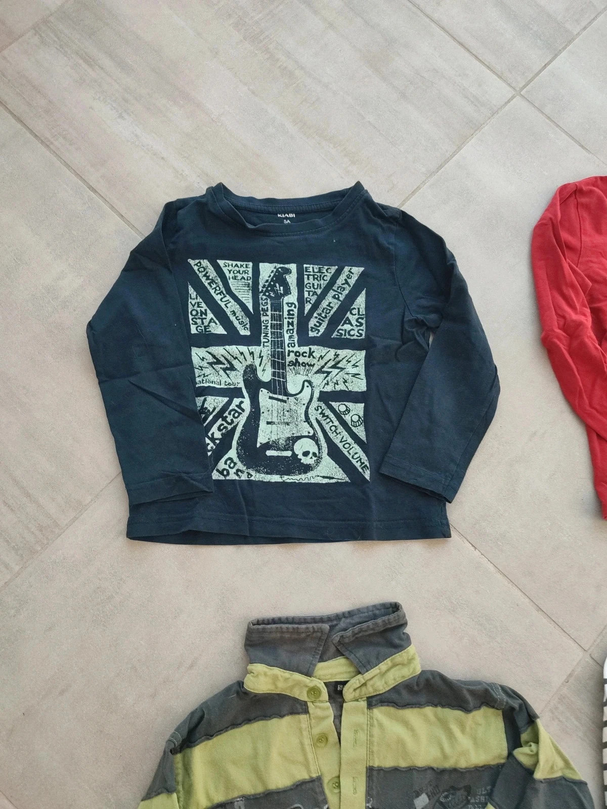 Lot of 9 Long Sleeve T-shirts for Boys Age 5 – photo 12